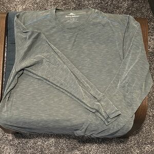 Tommy Bahama Men's Green Long Sleeve shirt